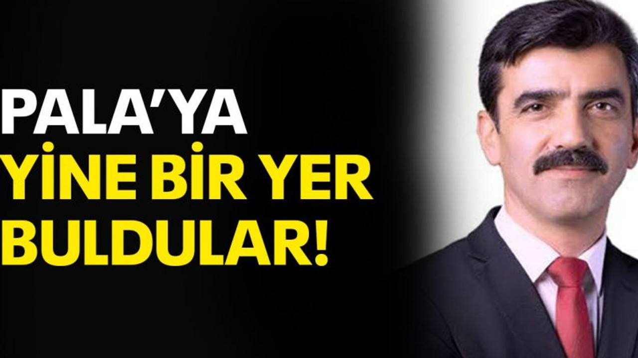 Pala’ya yine bir yer buldular