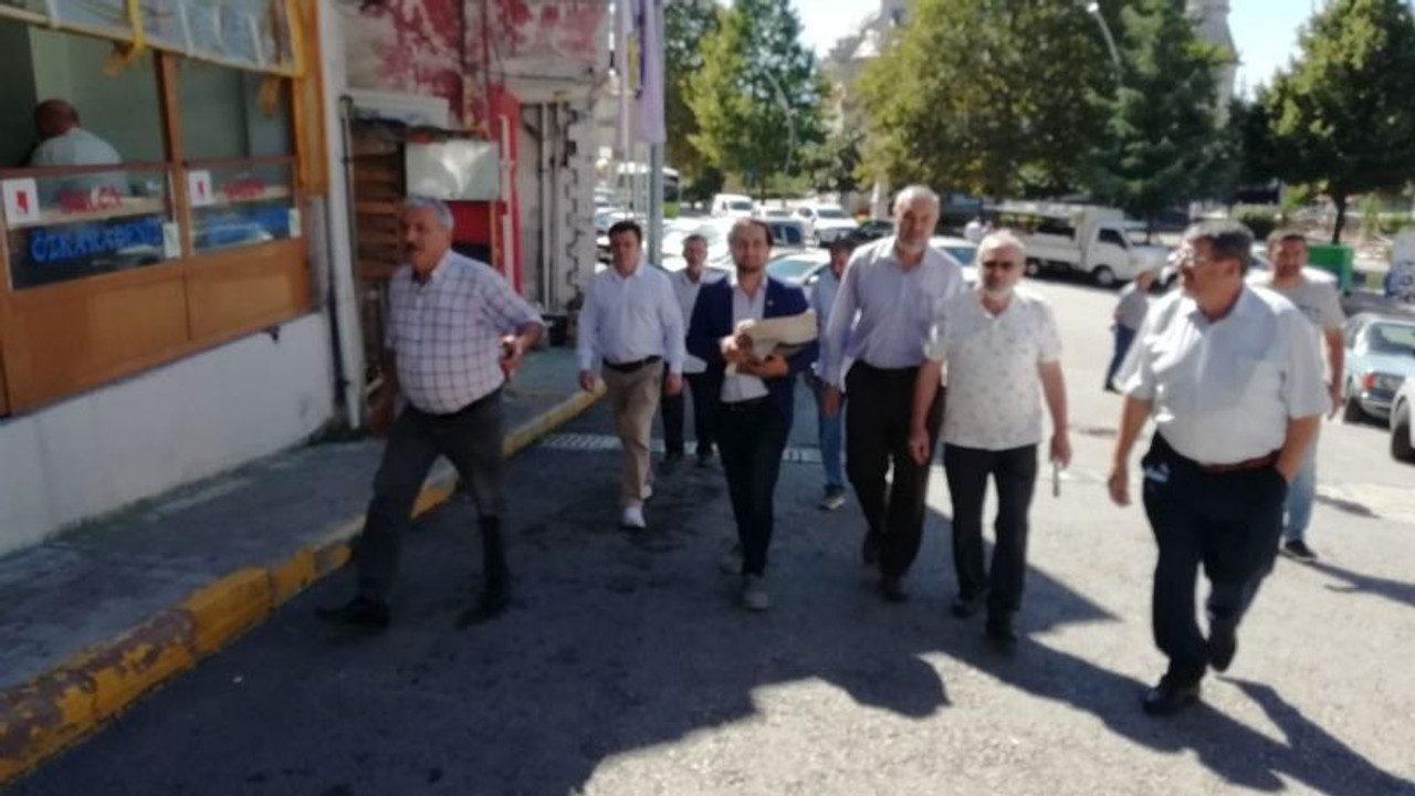 Saadet Partisi'nden Bahçeçik esnafı ziyareti!