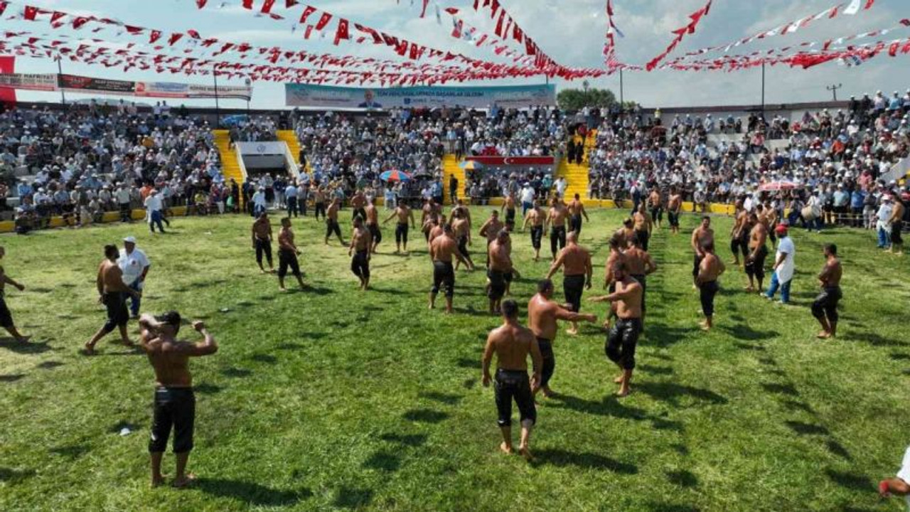 Derince'de başpehlivan belli oldu!