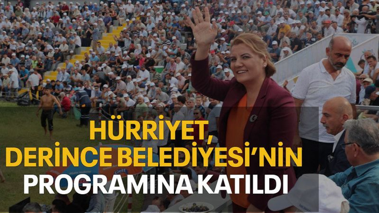 Hürriyet, Derince Belediyesi’nin programına katıldı