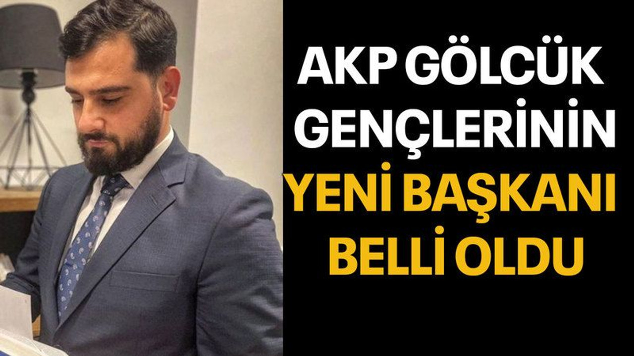 AKP Gölcük gençlerinin yeni başkanı belli oldu