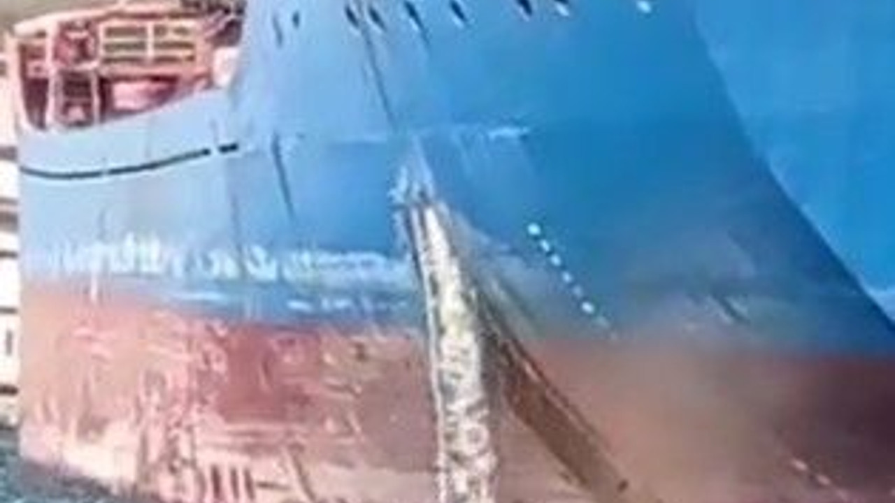Körfezi kirleten gemiye yüklü ceza
