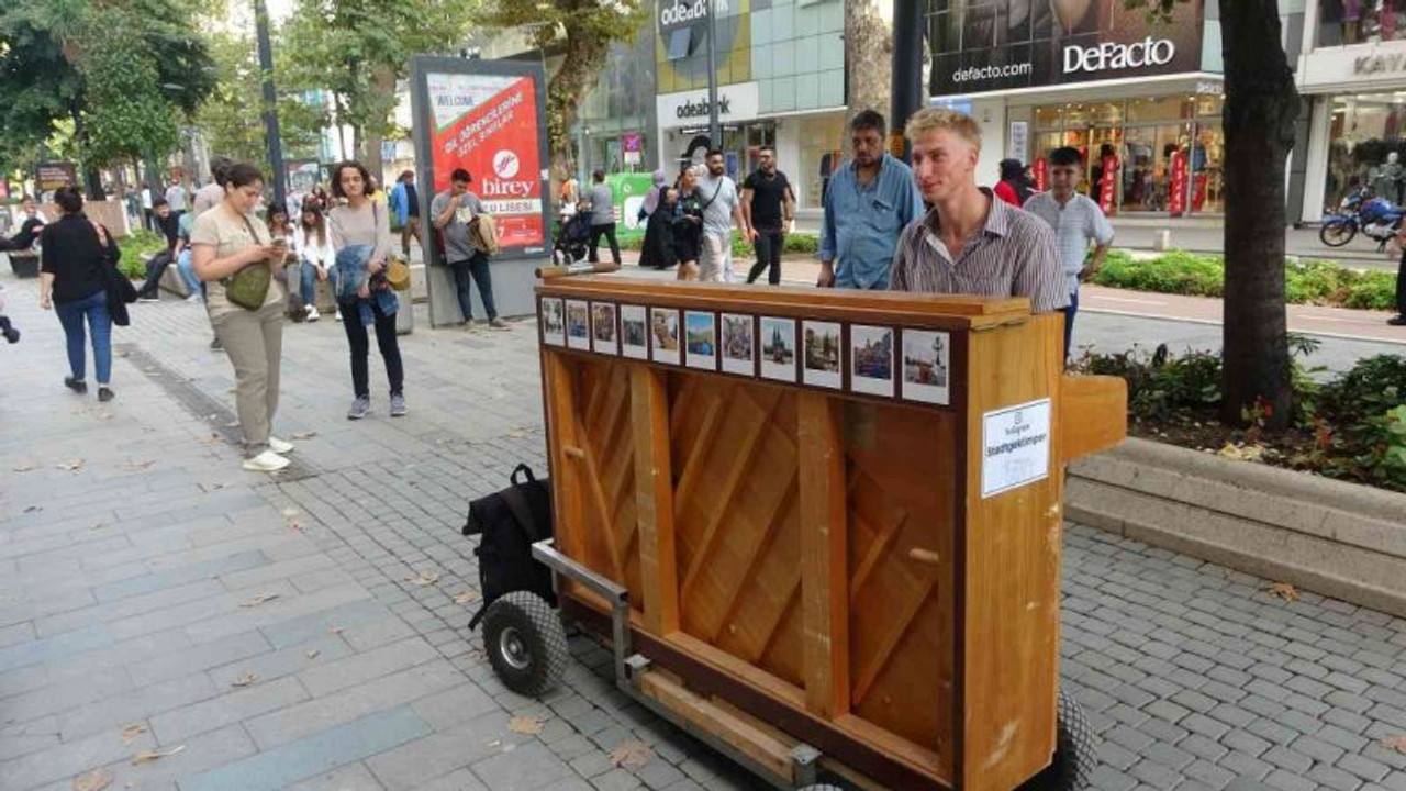 Alman müzisyenin son durağı Kocaeli oldu