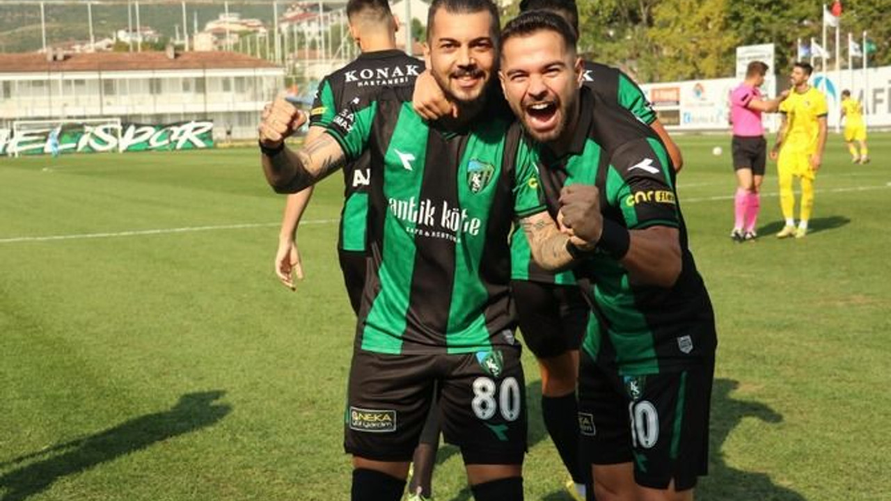 Kocaelispor, sahadan beraberlikle ayrıldı