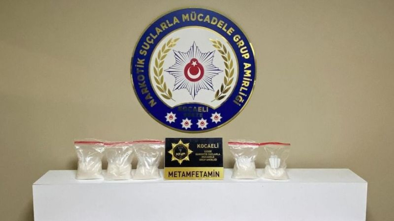 Gebze'de uyuşturucu baskını