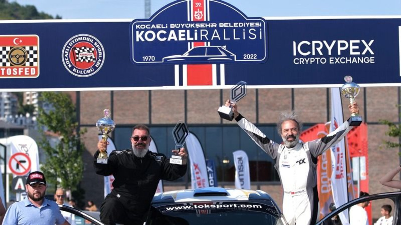 Kocaeli Rallisi'nde kupalar sahiplerini buldu!