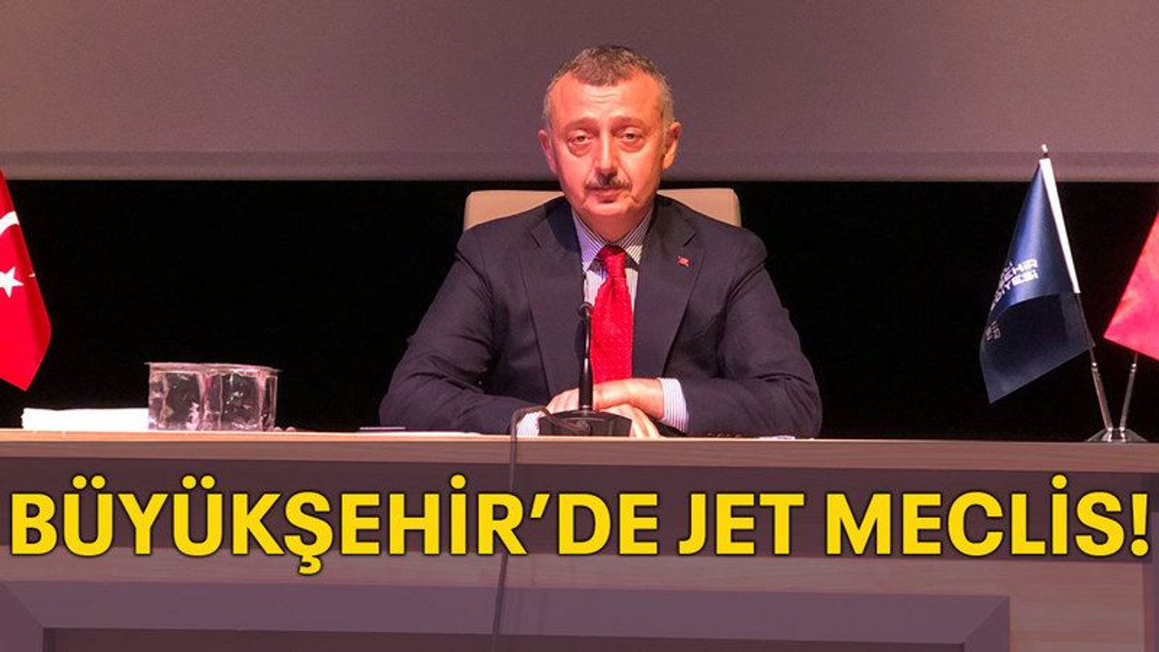 Büyükşehir’de jet Meclis!