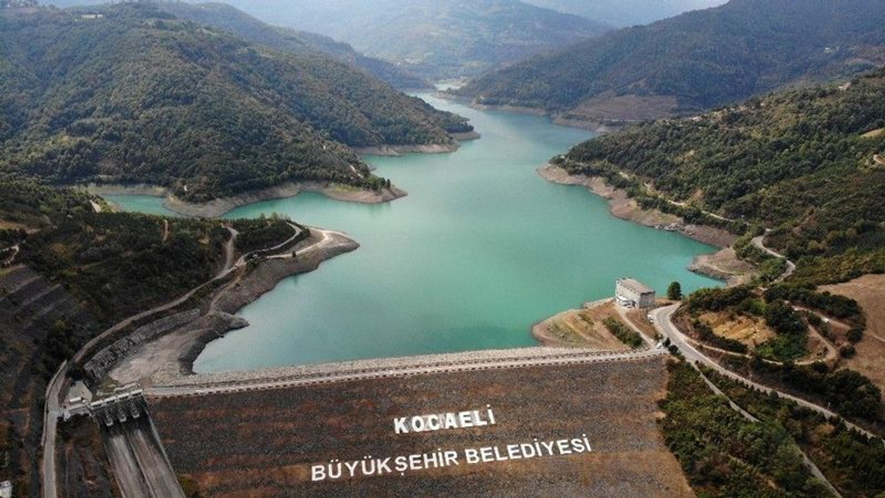 Yuvacık'ta su seviyesi düştü