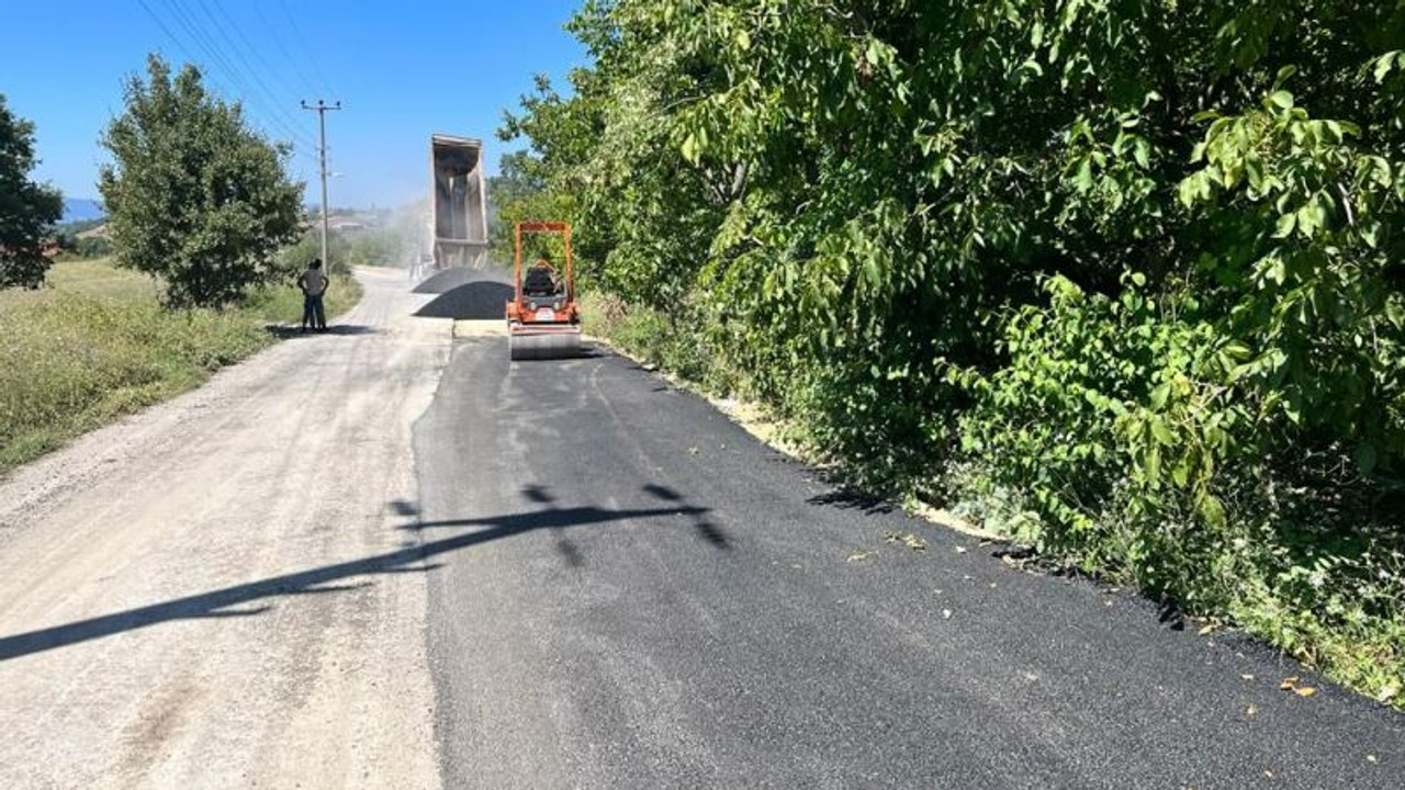 O mahallede alt yapı çalışmaları yapıldı!