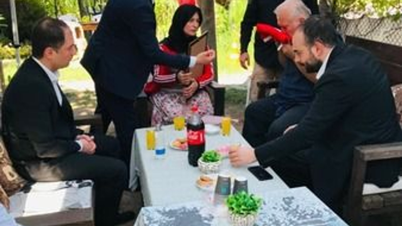 Büyük Birlik Partisi şehit ailesini ziyaret etti