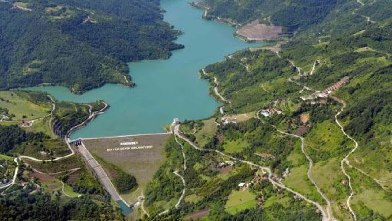Yuvacık Barajı'nda su seviyesi düştü