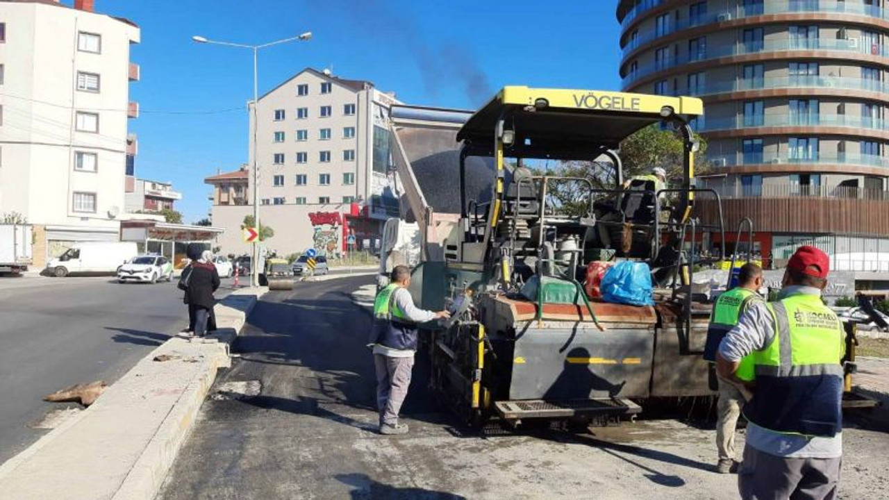 Büyükşehir'den aynı anda 500 noktada üstyapı çalışması