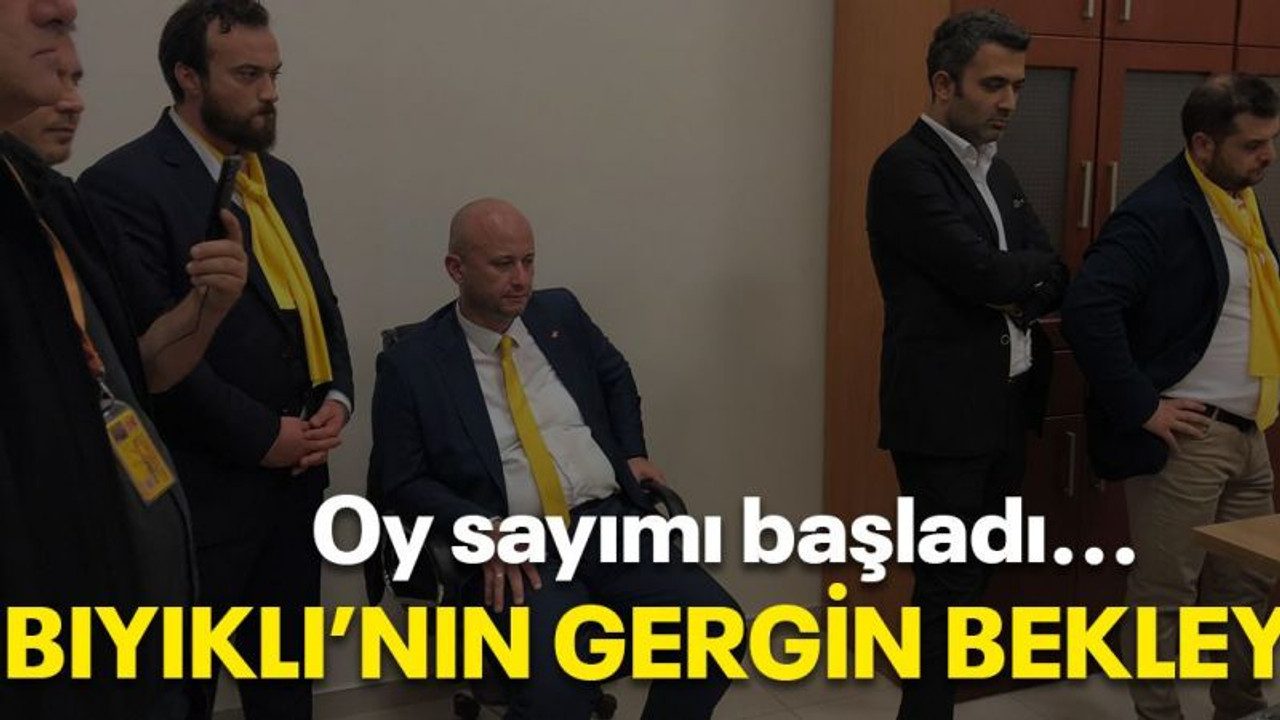 Oy sayımı başladı… Bıyıklı’nın gergin bekleyişi