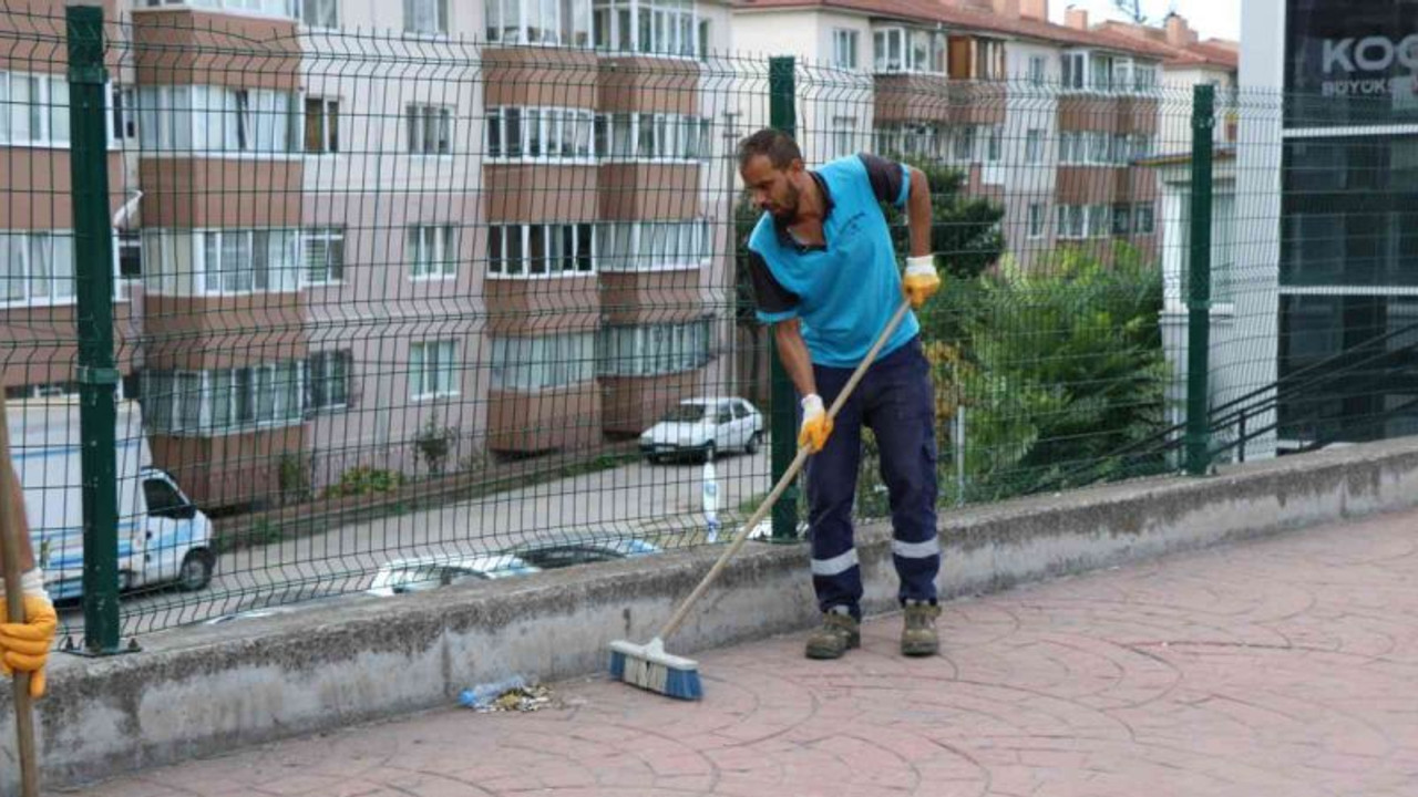 Sokaklar ve caddeler her gün baştan sona temizleniyor!
