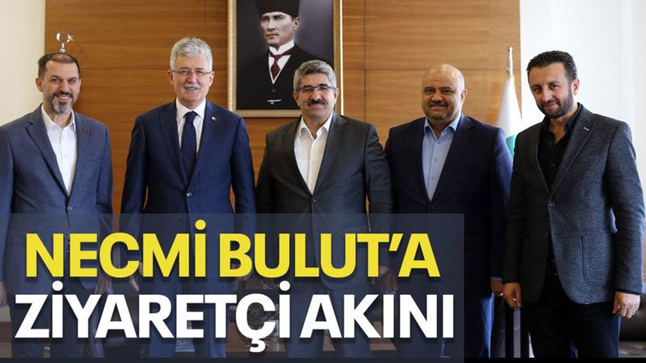 Necmi Bulut’a ziyaretçi akını