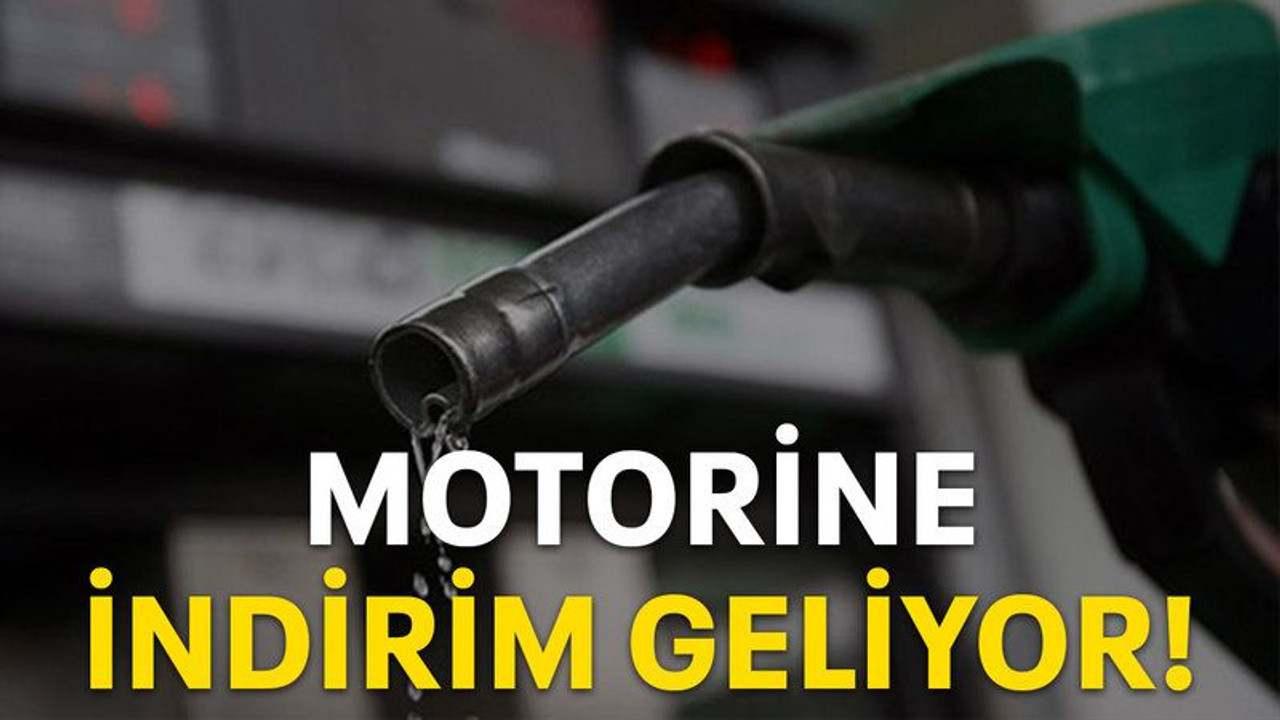 Motorine indirim geliyor!