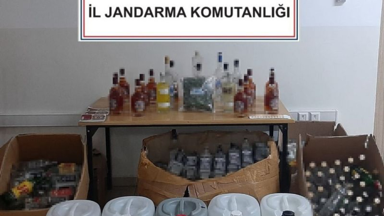 Kocaeli'de sahte içki operasyonu!