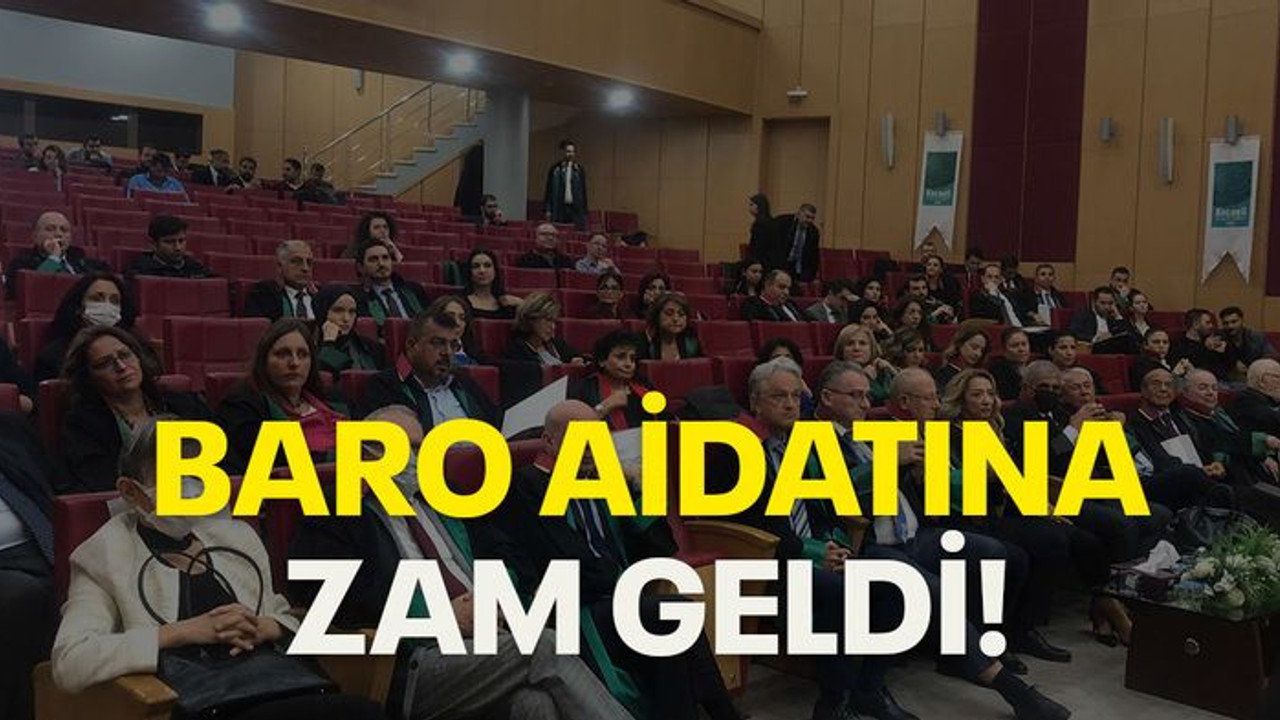 Baro aidatına zam geldi!
