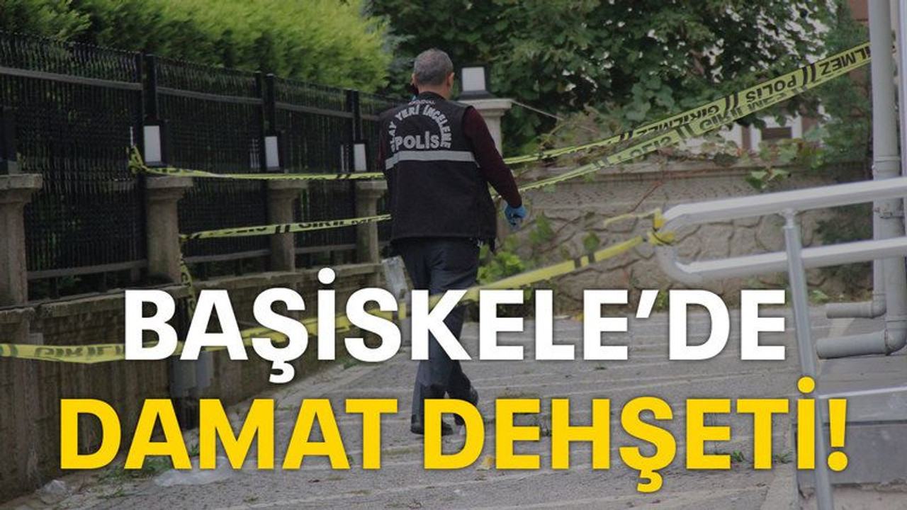 Başiskele'de damat dehşeti!