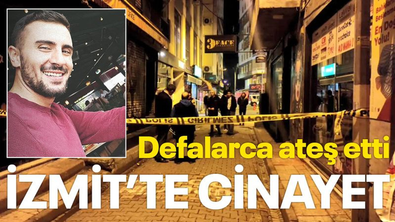 İzmit'te, 28 yaşındaki genç sokak ortasında öldürüldü