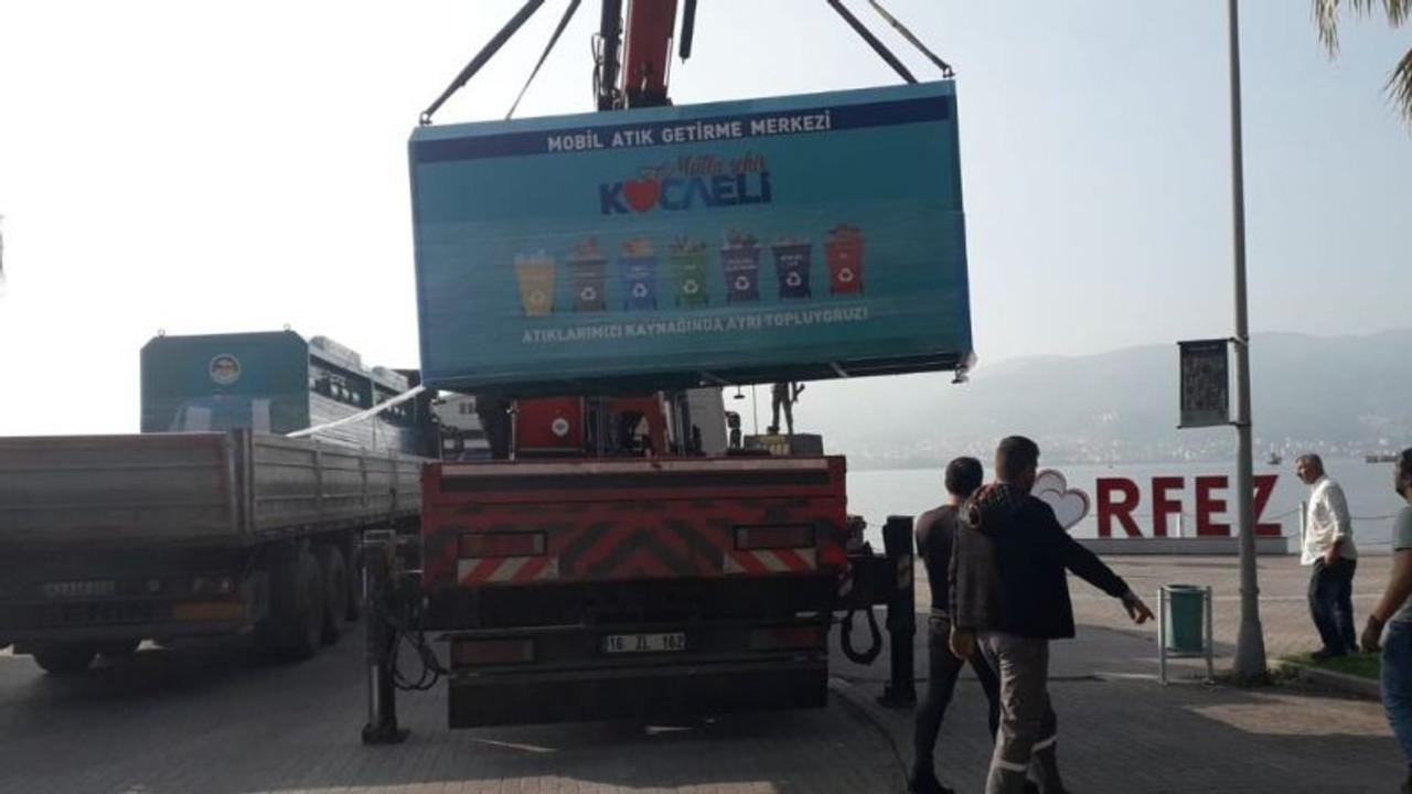 Mobil atık getirme merkezleri çoğalıyor!