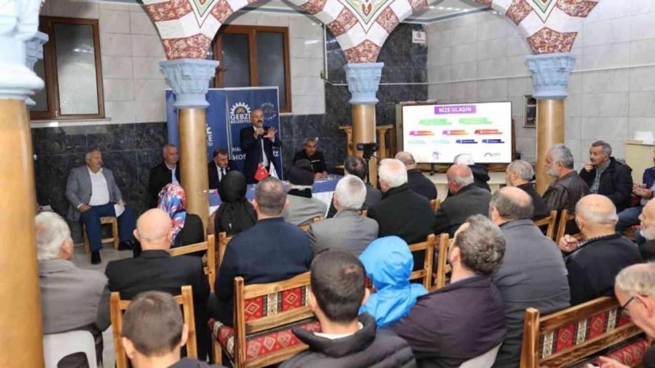 Başkan Büyükgöz projelerini anlattı