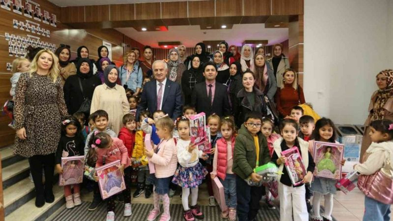 Başkan Aygün, çevre konusunda çocukları bilgilendirdi