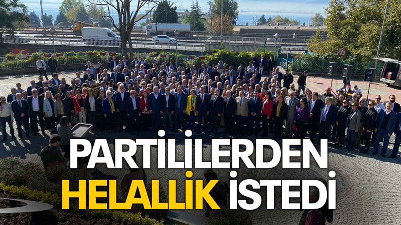 Partililerden helallik istedi