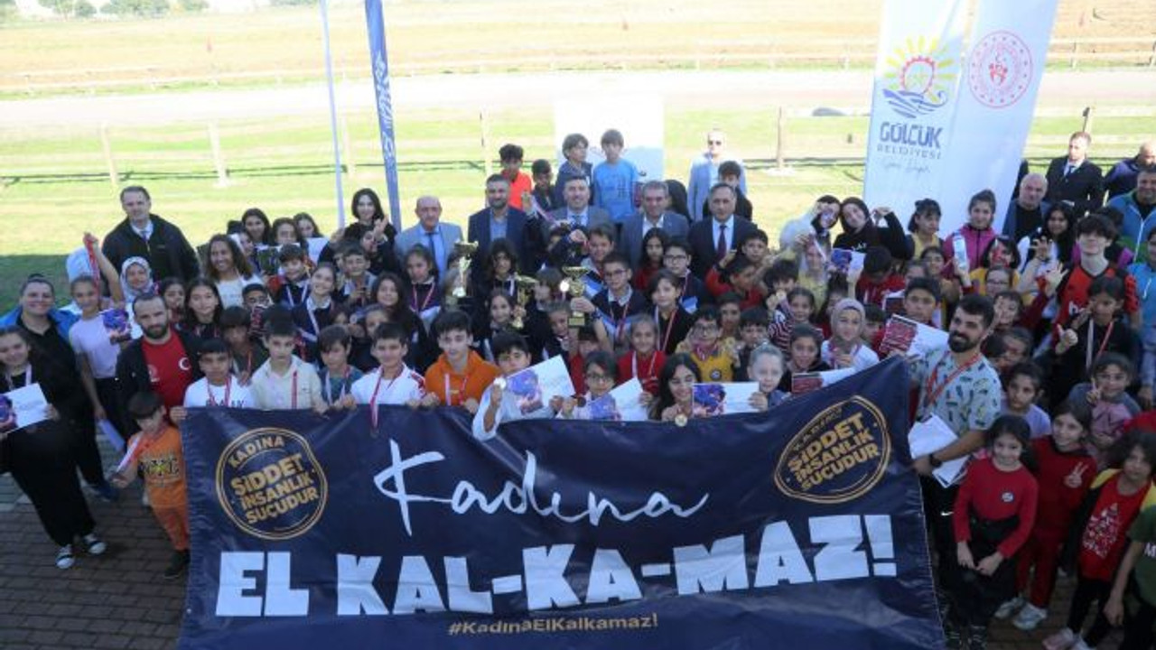 CUMHURİYET COŞKUSU GÖLCÜK'TE SPOR ŞÖLENİNE DÖNÜŞTÜ