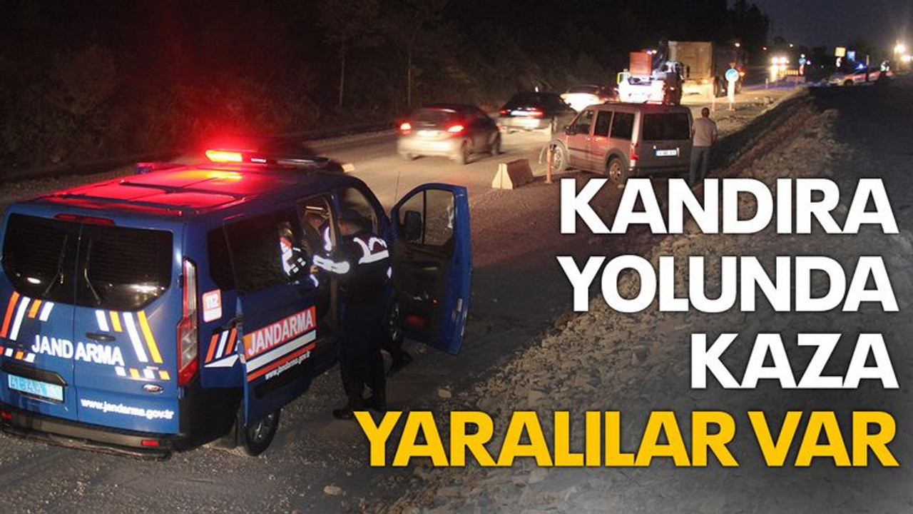 Hatalı sollama kaza getirdi, yaralılar var