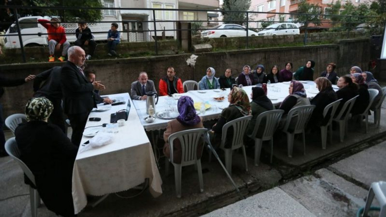 Başkan Aygün ilçe genelinde sitelere ziyaretler gerçekleştirdi