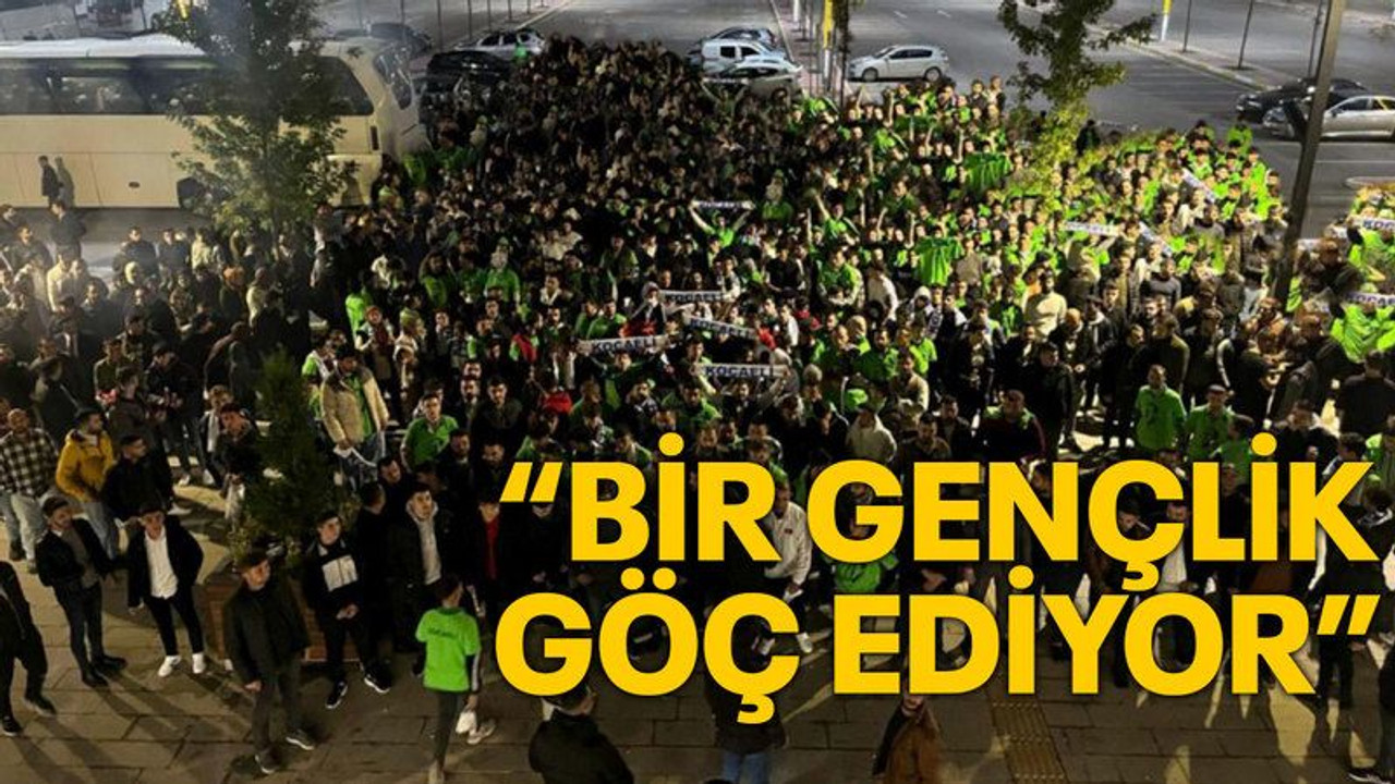“Bir gençlik göç ediyor”