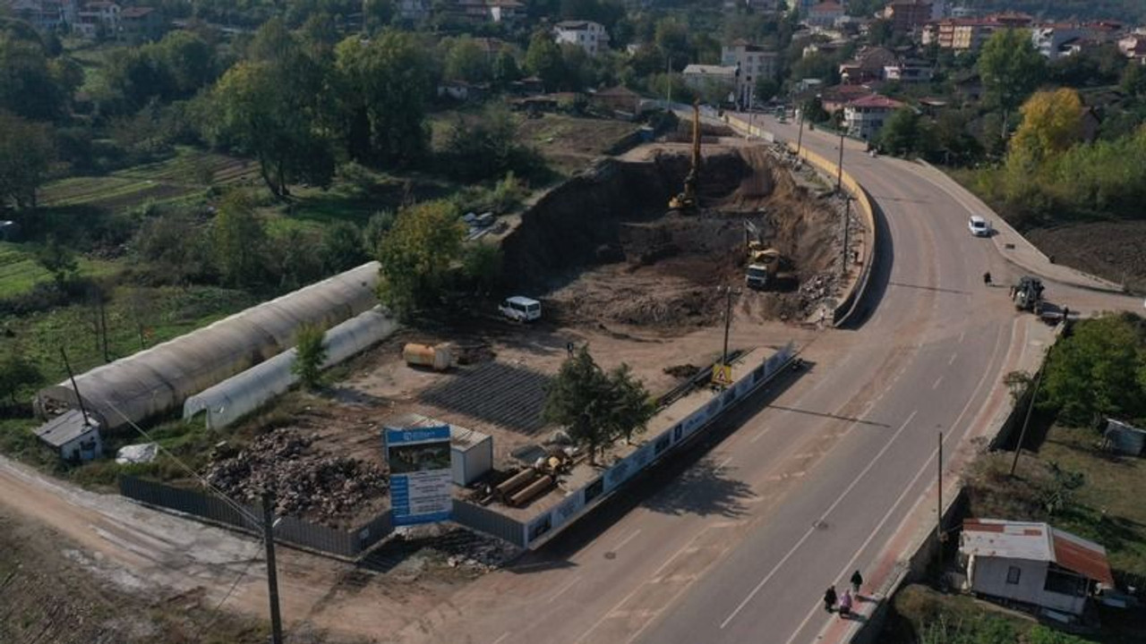 O Termal Tesis projesi için hafriyat çalışmaları devam ediyor