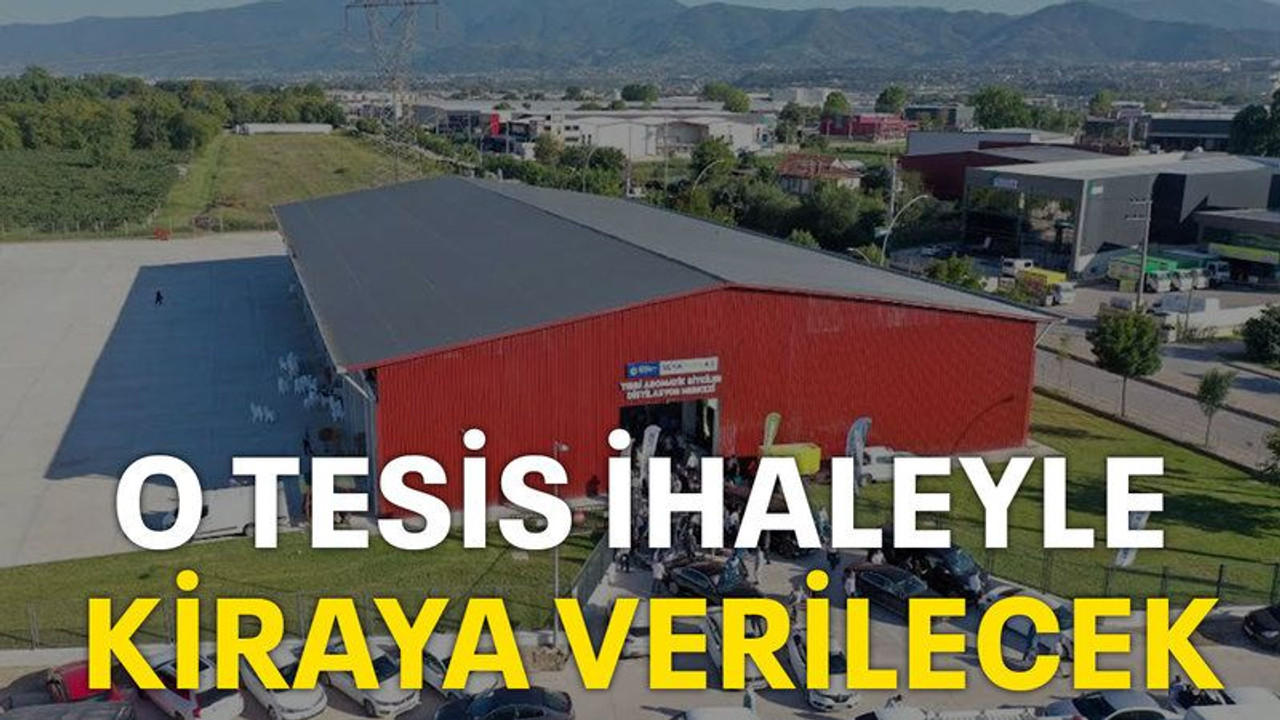 O tesis ihaleyle kiraya verilecek
