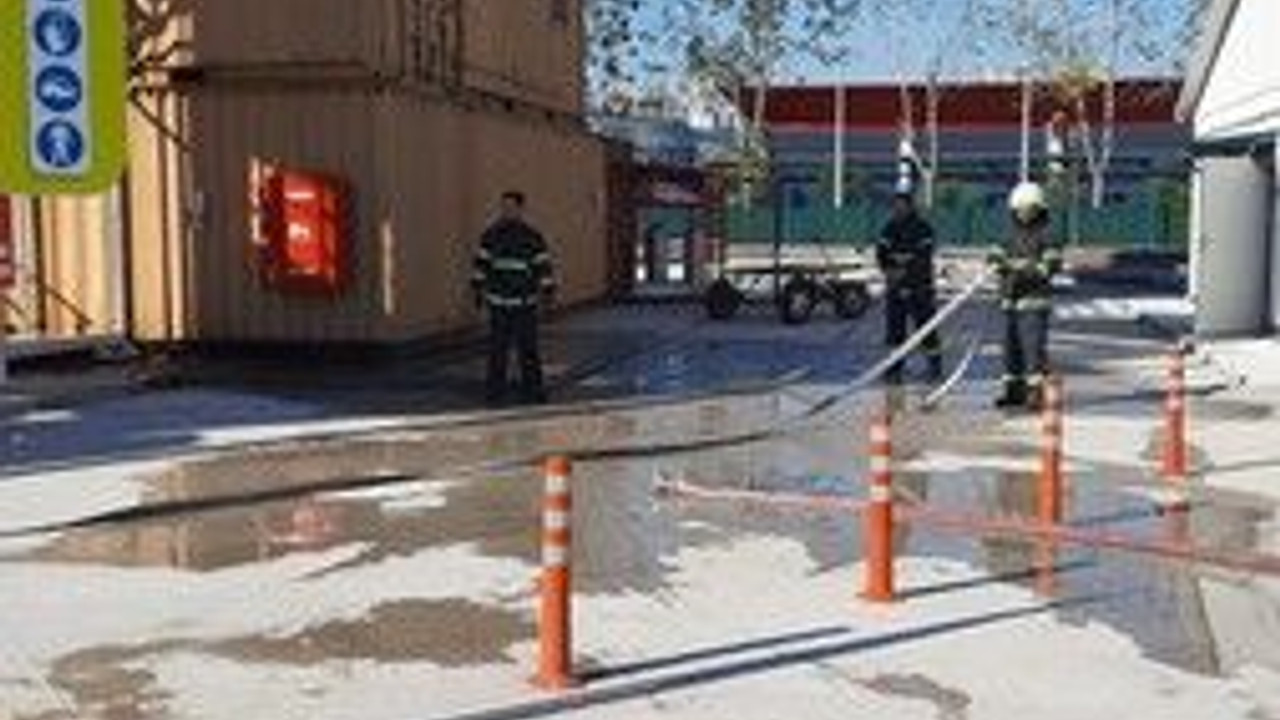 İtfaiye ekiplerinden endüstriyel tesis eğitimlerine devam!