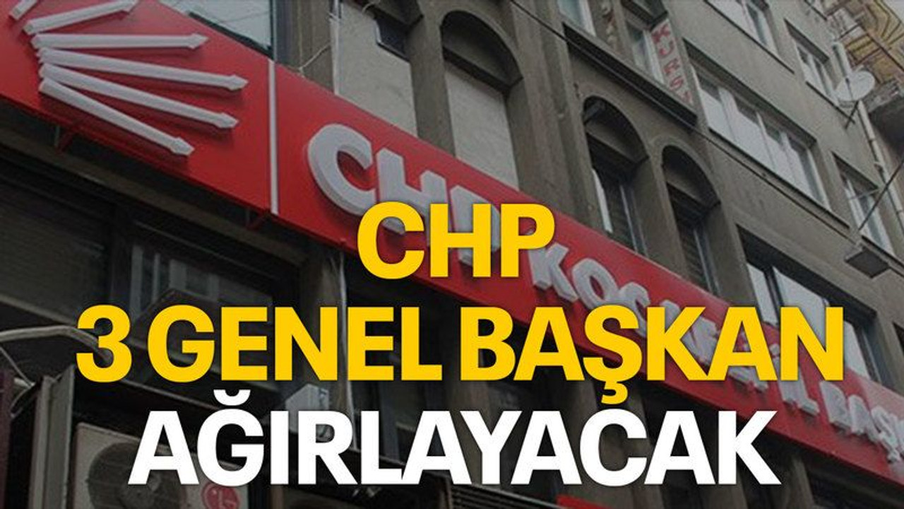 CHP 3 genel başkan ağırlayacak