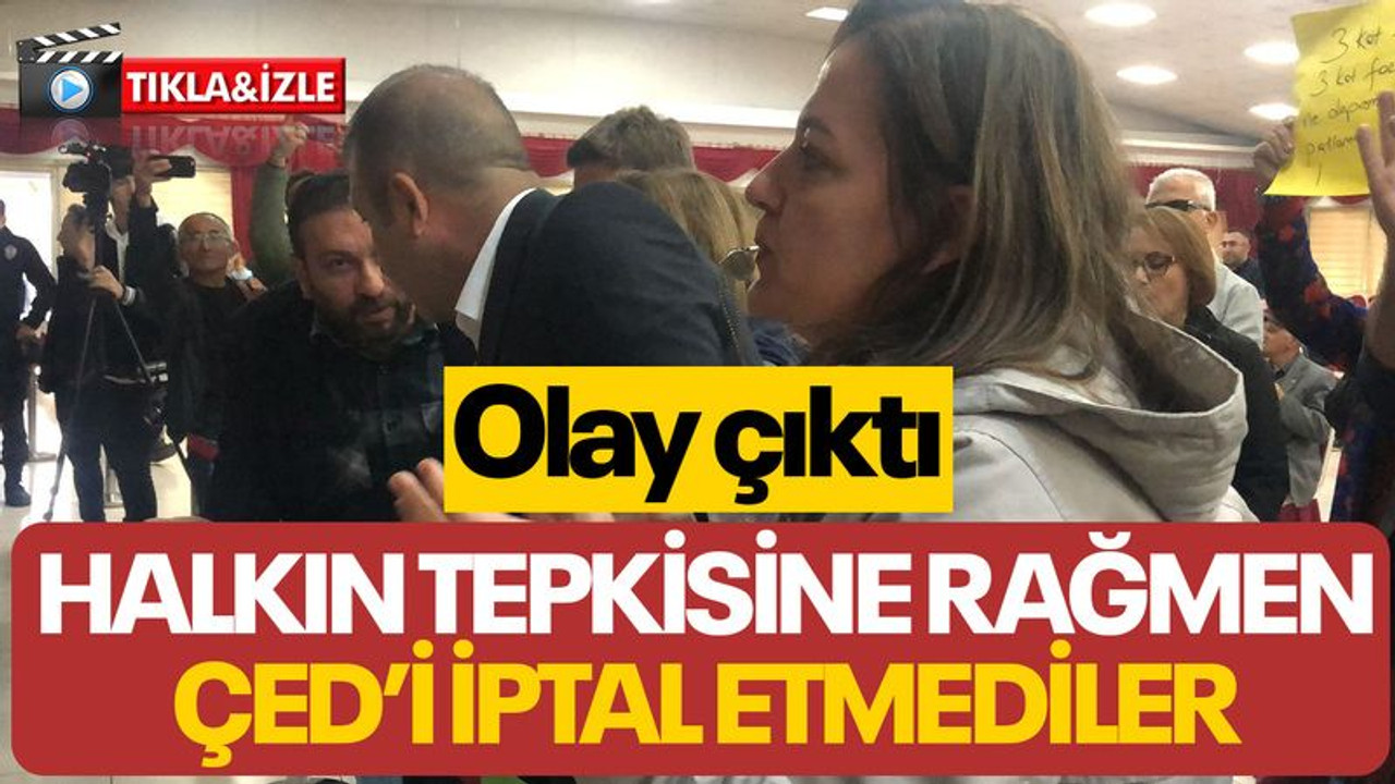 Olay çıktı... Halkın tepkisine rağmen ÇED'i iptal etmediler