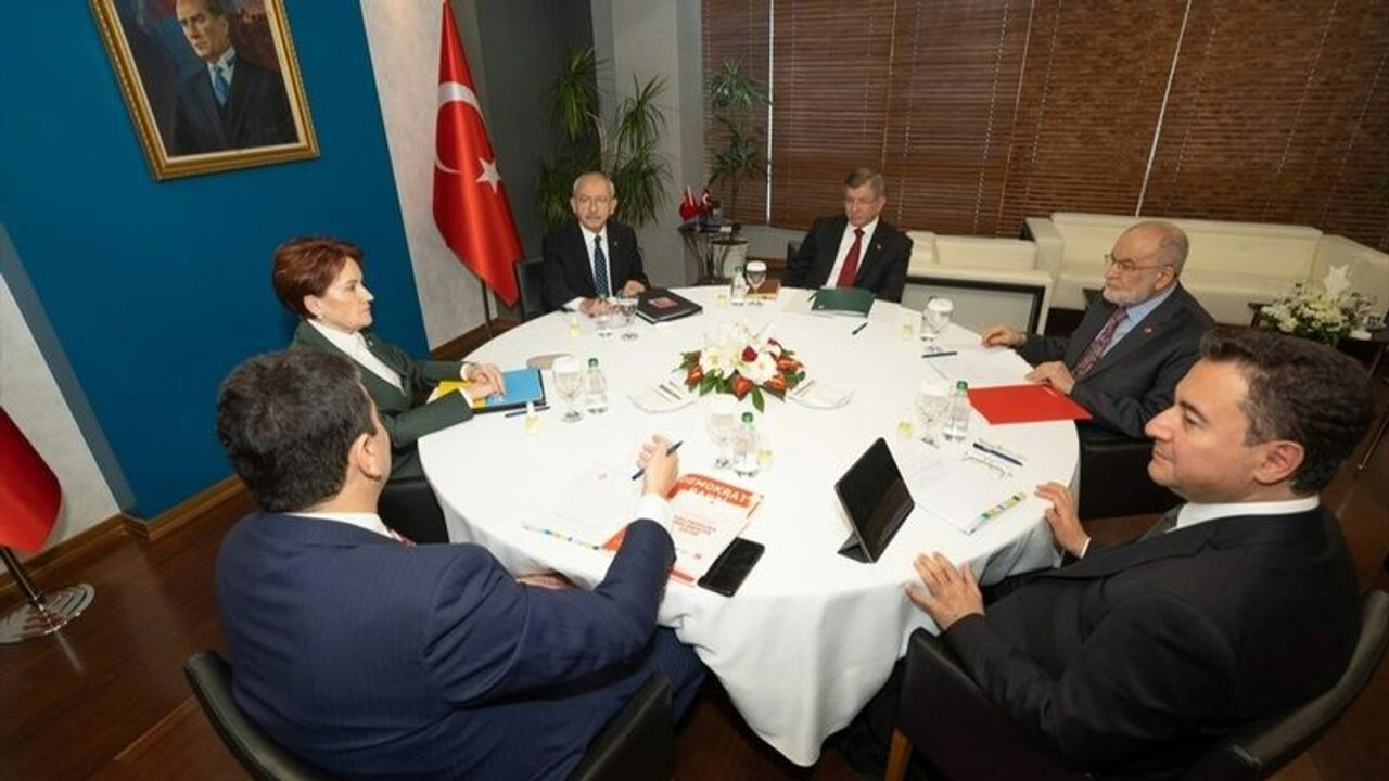 6'lı masa toplantısı sonrası ortak bildiri