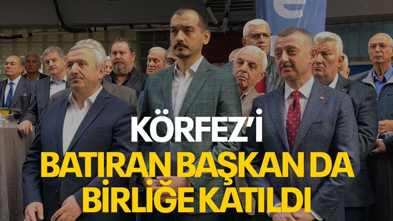 Körfezi batıran başkan da birliğe katıldı
