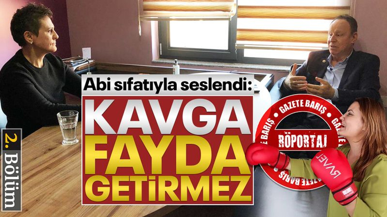 Hikmet Erenkaya abi sıfatıyla seslendi: Kavga fayda getirmez