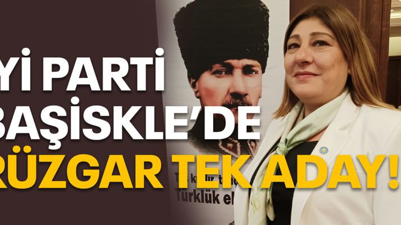 İYİ Parti Başiskele'de Rüzgar tek aday