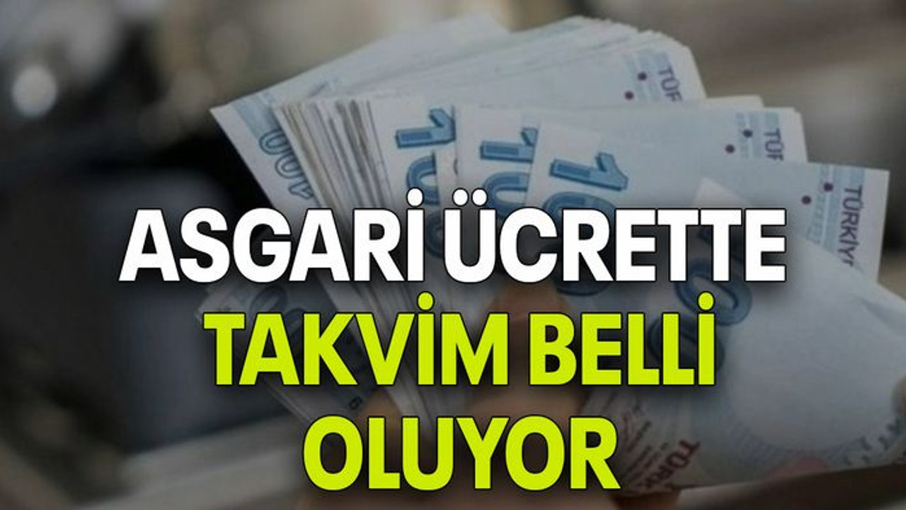 Asgari ücrette takvim yarın belirlenecek