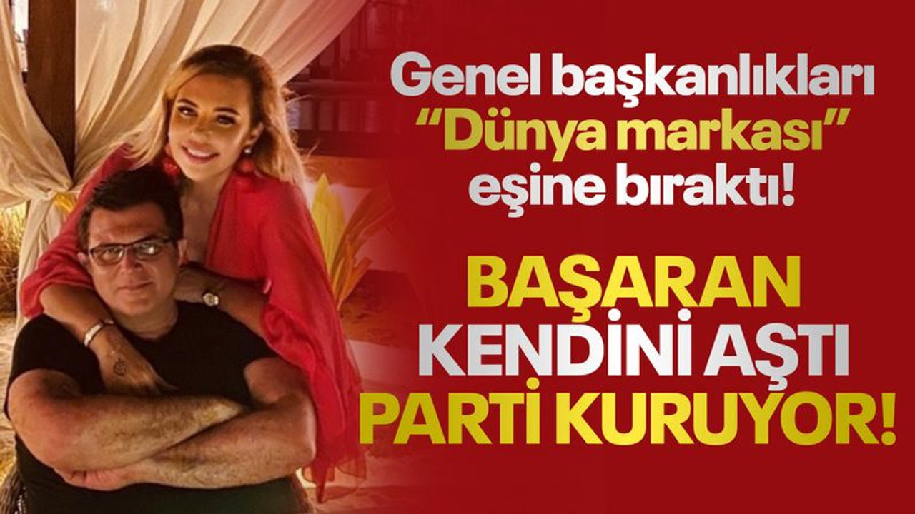İl başkanlığını bırakan Başaran, kendini aştı, parti kuruyor!
