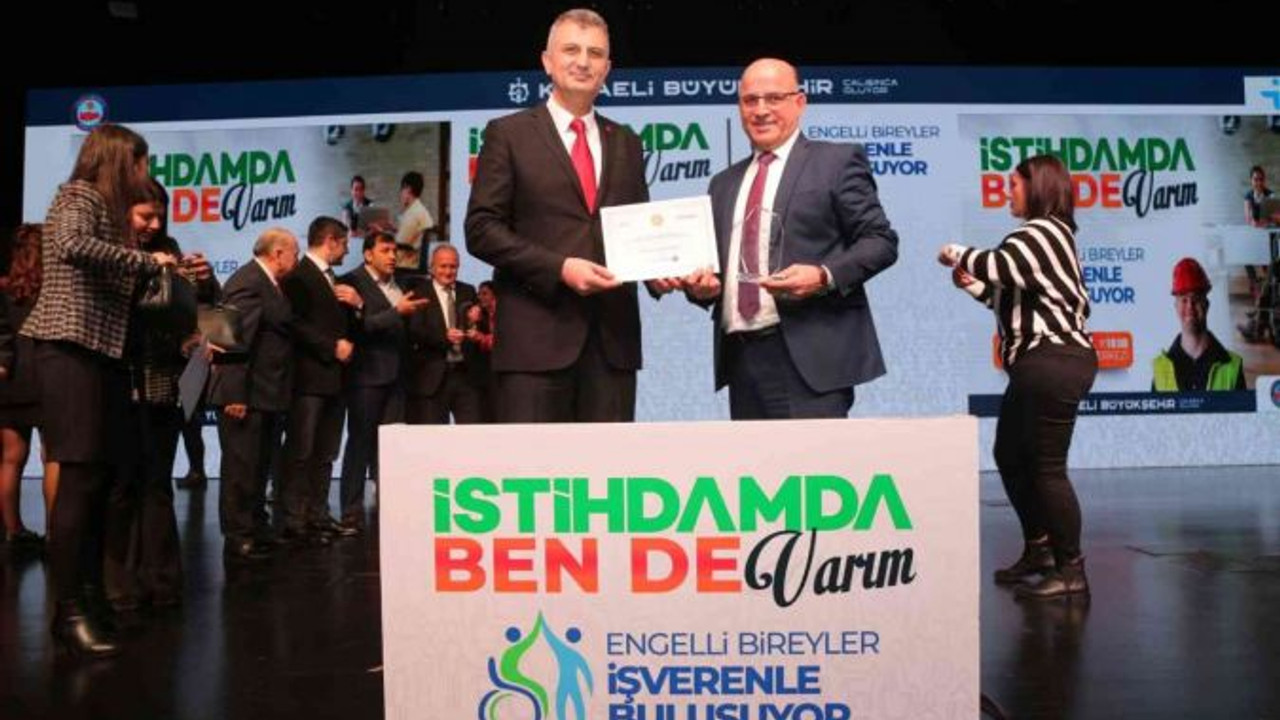O şirket, en çok engelli birey istihdam eden 41 şirketten biri oldu
