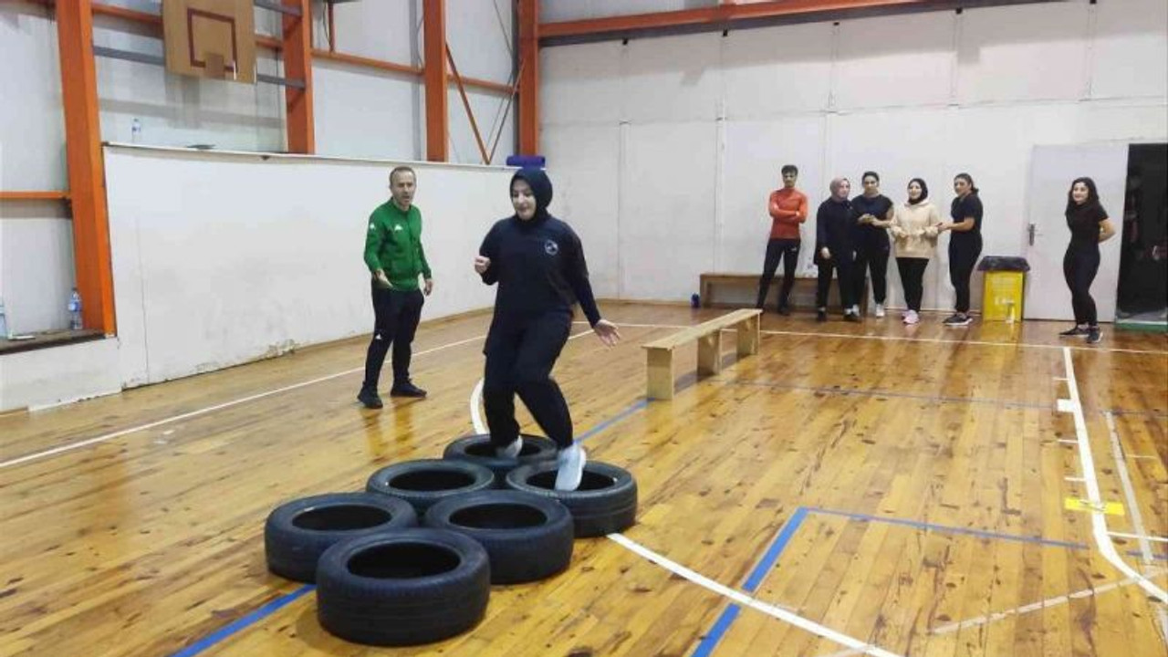 Geleceğin polisleri hazırlık kursunda
