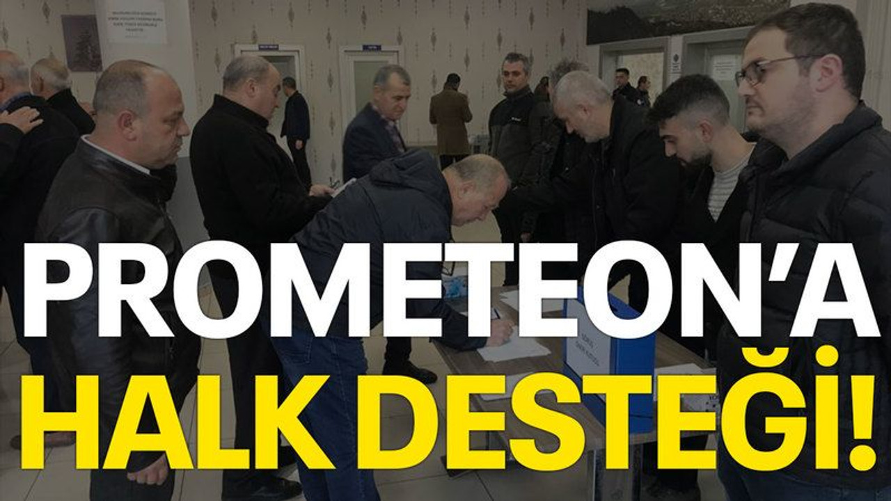 Prometeon’a halk desteği