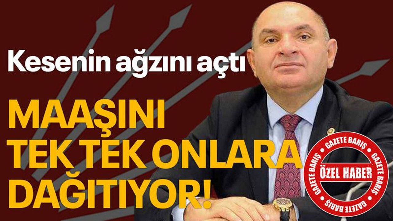 Kesenin ağzını açtı, maaşını tek tek onlara dağıtıyor!