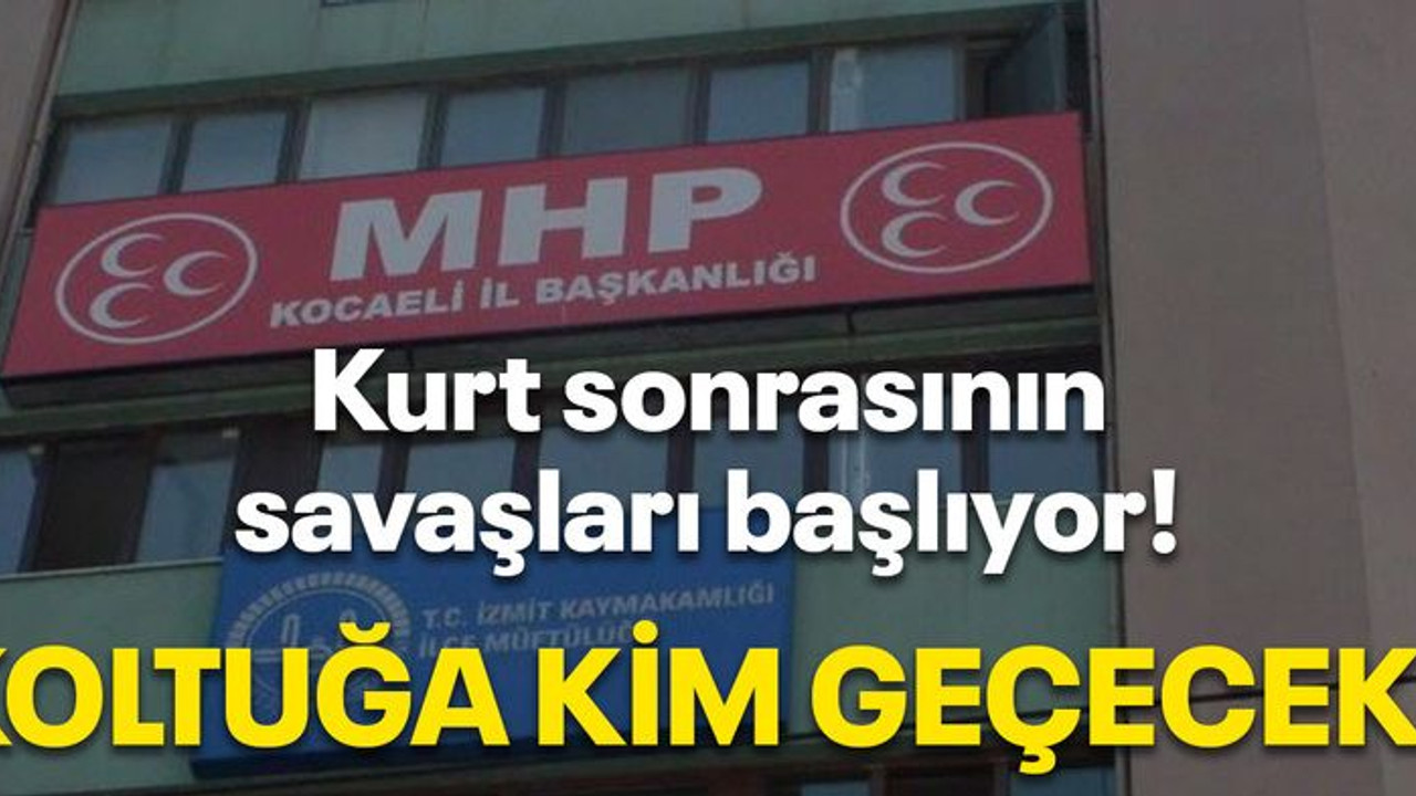 Kurt sonrasının savaşları başlıyor! Koltuğa kim geçecek?