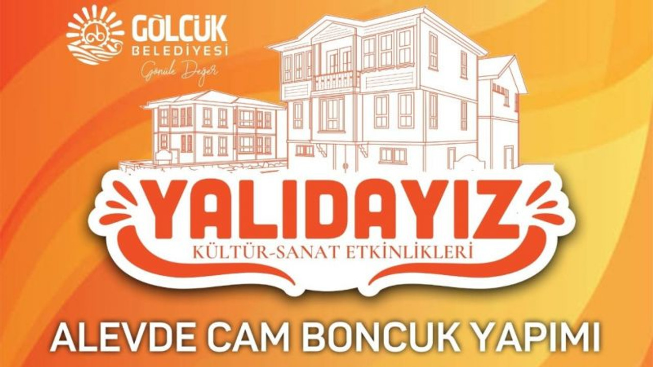 Alevde cam boncuk yapımının incelikleri anlatılacak