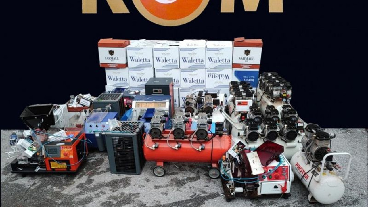 Kocaeli’nde kaçakçılık operasyonu: 7 gözaltı